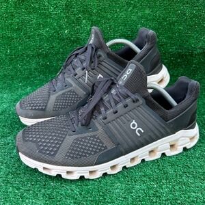 On Running Cloudswift Mens Black Rock Running Shoes US 11.5 FVN ZJ Helion